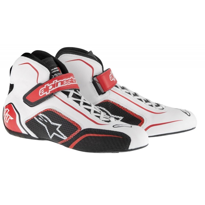 Alpinestars Tech 1-T Shoes White Red 39